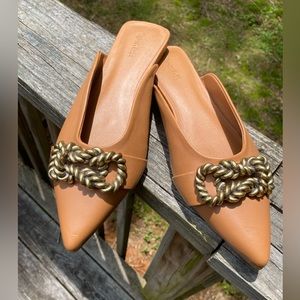 Nordstrom Open Edit Kyla flat mule slides